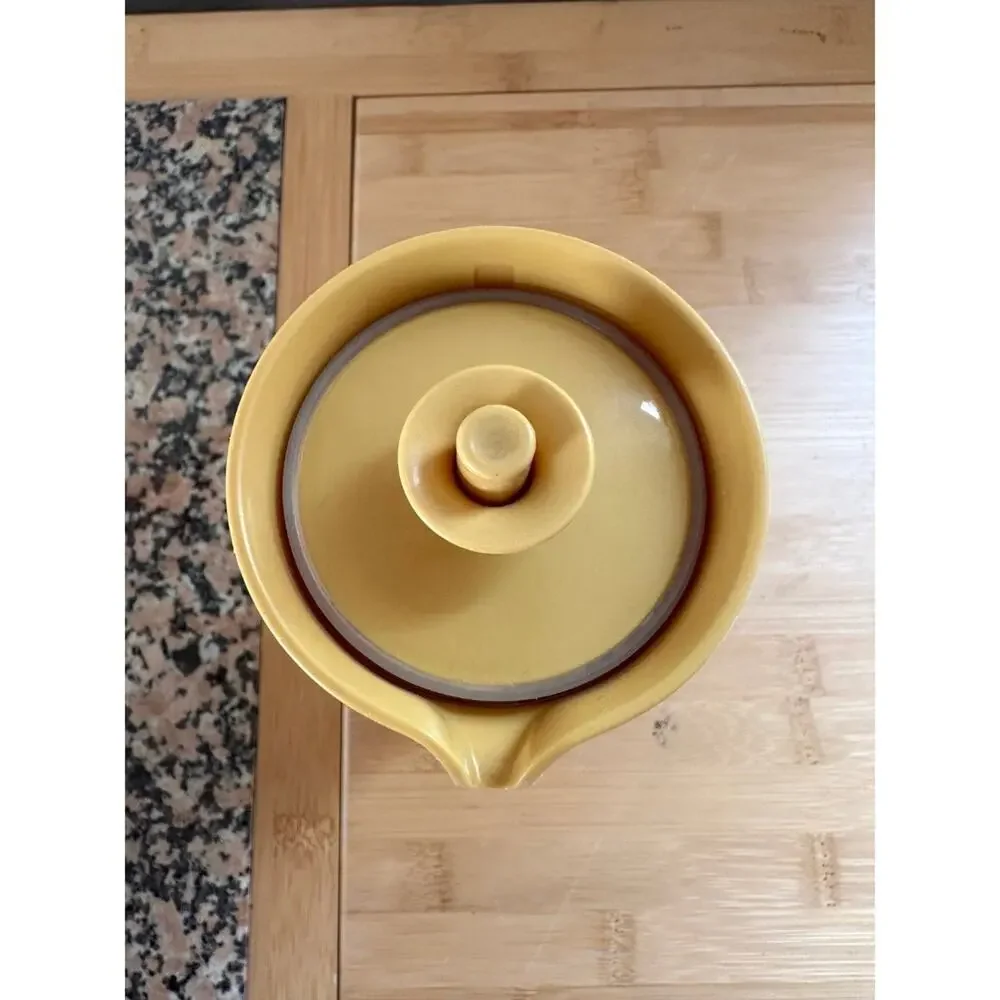 TUPPERWARE Vintage Oil and Vinegar Cruet Harvest Gold